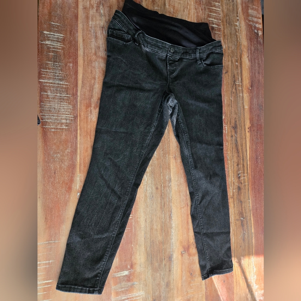 Old Navy Maternity Rockstar Jeans (Size:14)
